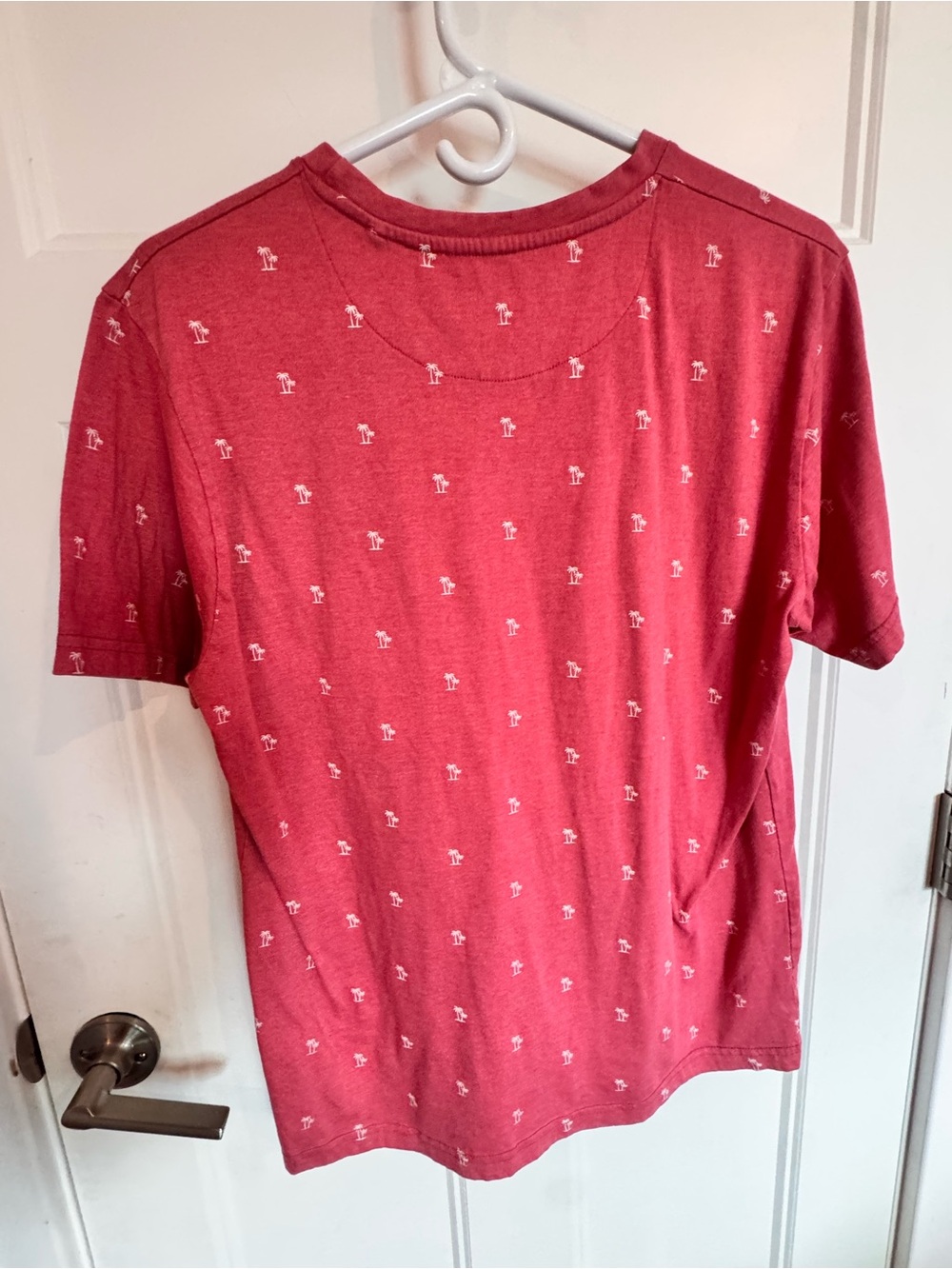 Men's Short-Sleeve DenPalm Print T-Shirt - Red